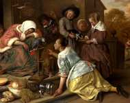 Jan Steen - The Effects of Intemperance